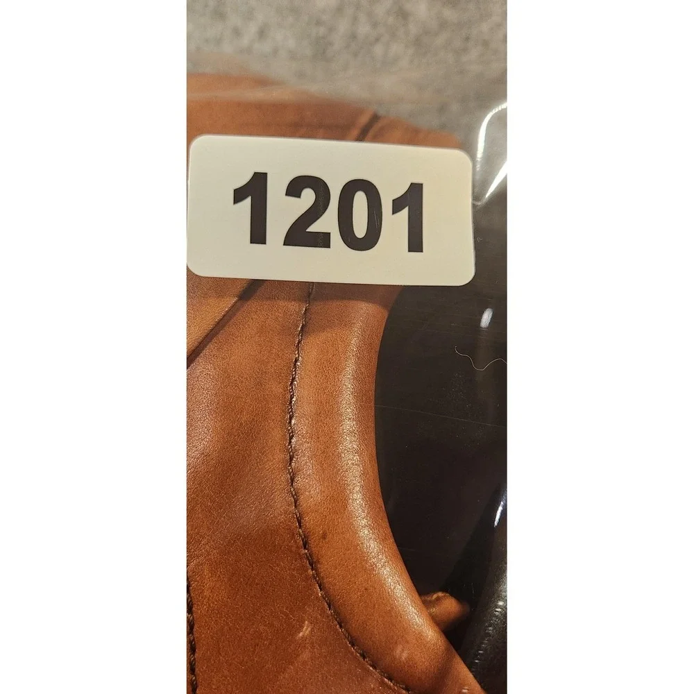 Ecco Shoes Mens Size 10 Brown Leather Derby Comfort Shock‎ Point Sneakers